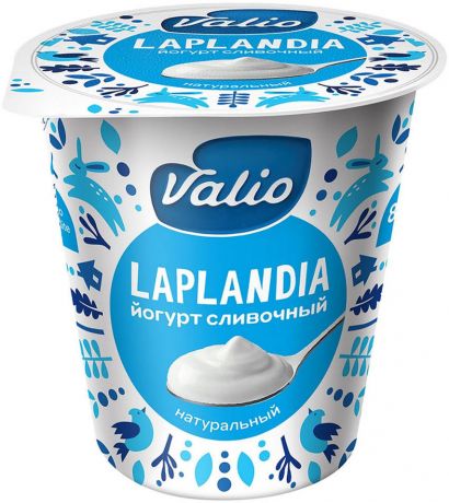 Йогурт Valio Laplandia Сливочный 8.5% 260г
