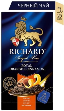 Чай черный Richard Royal Orange and Сinnamon 25пак