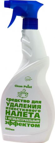 Чистящее средство Clean point для удаления извести с антибактериальным эффектом 600мл