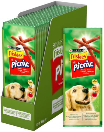 Лакомство для собак Friskies Picnic с говядиной 42г (упаковка 6 шт.)