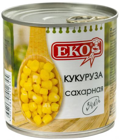 Кукуруза Eko Сахарная 340г (упаковка 3 шт.)