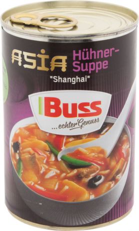 Суп Buss Шанхай с китайскими грибами и рисом 400г (упаковка 3 шт.)