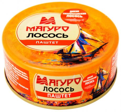 Паштет Магуро из лосося 90г (упаковка 3 шт.)