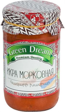 Икра Green Dream морковная 380г (упаковка 3 шт.)