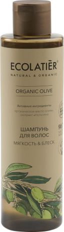 Шампунь для волос Ecolatier Organic Olive Мягкость & Блеск 250мл