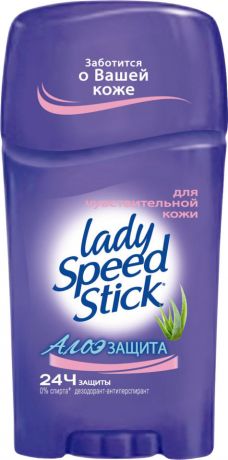 Дезодорант-антиперспирант Lady Speed Stick Алоэ защита 45г