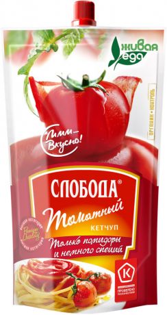 Кетчуп Слобода Томатный 350г (упаковка 2 шт.)