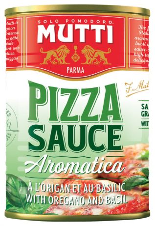 Пюре томатное Mutti Pizza sauce Aromatizzata 400г