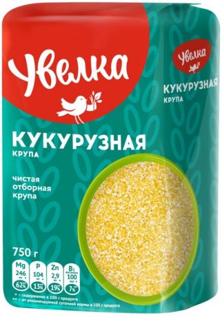 Крупа Увелка Кукурузная отборная 750г