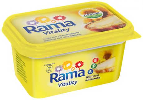 Спред растительно-жировой Rama Vitality 475г