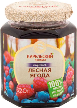 Варенье Карельский продукт Лесная ягода 320г