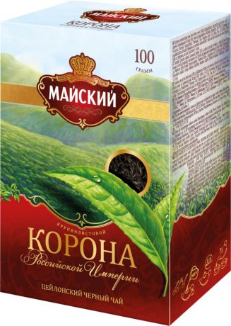 Чай черный Майский Корона Российской Империи 100г