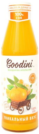 Сок Goodini Мандарин и Апельсин 100% 750мл