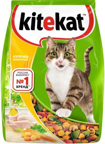 Сухой корм для кошек Kitekat Курочка аппетитная 1.9кг