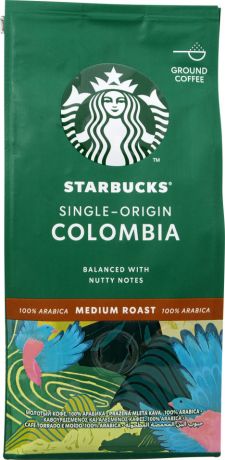 Кофе молотый Starbucks Single Origin Colombia 200г