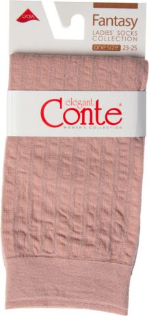 Носки женские Conte Elegant Fantasy пыльно-розовые