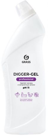 Средство для чистки труб Grass Digger-Gel Professional 1л