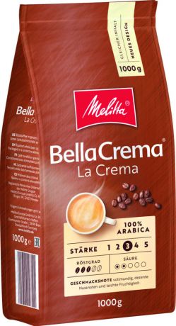 Кофе в зернах Melitta BellaCrema LaCrema 1кг