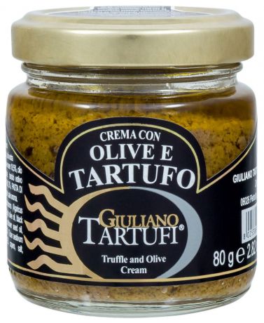 Крем-соус Giuliano Tartufi с оливками и черным трюфелем 80г
