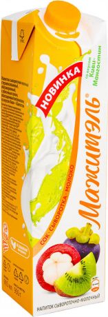 Напиток сывороточно-молочный Мажитэль со вкусом Киви-Мангостин 950г