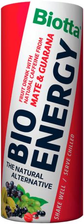 Напиток сокосодержащий Biotta БИО-Энергия 250мл
