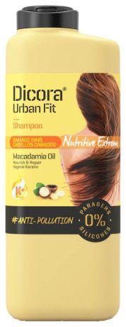 Шампунь для волос Dicora Urban Fit Nutritive Care для поврежденных 400мл