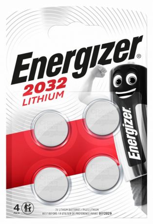 Батарейки Energizer CR2032 4шт