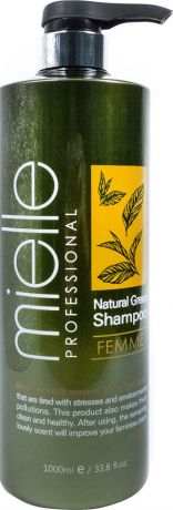 Шампунь для волос Mielle Professional с ментолом и экстрактами растений 1л