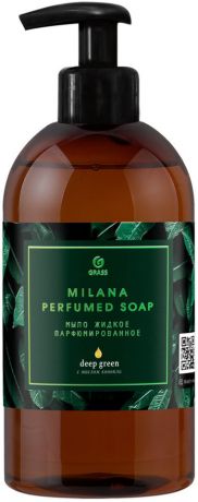 Жидкое мыло Grass Milana Perfumed Soap Deep Green с маслом конопли 300мл