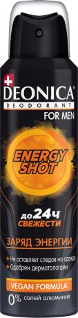 Дезодорант Deonica For Men Energy Shot 150мл