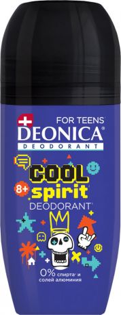 Дезодорант Deonica For teens Cool Spirit детский для мальчиков 50мл