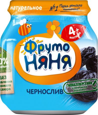 Пюре ФрутоНяня из чернослива 100г