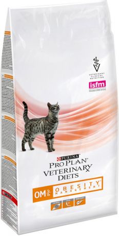 Сухой корм для кошек Pro Plan Veterinary Diets OM при ожирении 1.5кг
