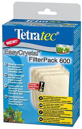 Материал для фильтров Tetra EasyCrystal Filter Pack 600 губка-уголь