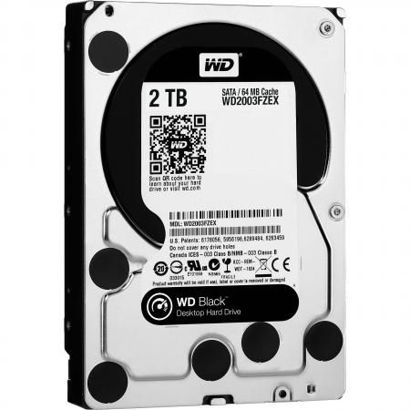 Жесткий диск 3.5" 2 Tb 7200rpm 64Mb cache Western Digital WD2003FZEX SATA III 6 Gb/s