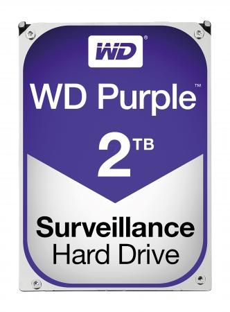 Жесткий диск 3.5" 2 Tb rpm 64Mb cache Western Digital Purple WD20PURZ SATA III 6 Gb/s
