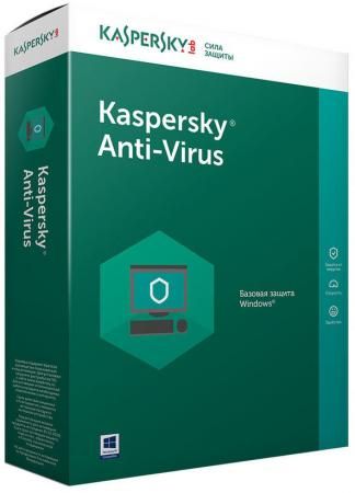 Антивирус Kaspersky Anti-Virus Russian Edition на 12 мес на 2ПК KL1171RBBFS Box