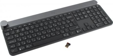 Клавиатура беспроводная Logitech Craft 920-008505 USB + Bluetooth черный