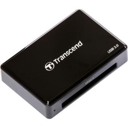 Картридер внешний Transcend TS-RDF2 USB3.0 CFast 2.0/CFast 1.1/CFast 1.0 черный