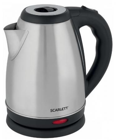 Чайник электрический Scarlett SC-EK21S85 1.8л. 1800Вт серебристый (корпус: нержавеющая сталь)