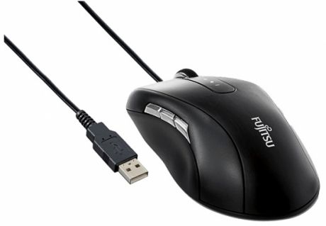 Мышь Fujitsu BLUE LED MOUSE M960 black черный лазерная (2000dpi) USB