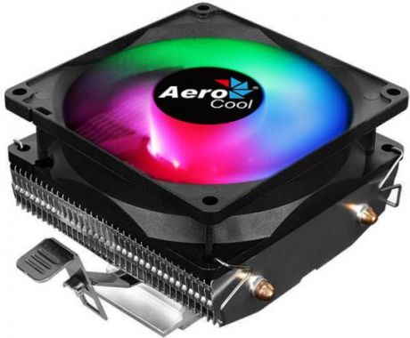 Cooler Aerocool Air Frost 2 110W / FRGB / 3-Pin / Intel 115*/775/2066/2011/AMD / Heat pipe 6mm x2