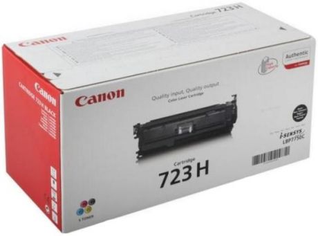 Картридж Canon 723 BK H для LBP 7750/7750CDN черный 10000 страниц