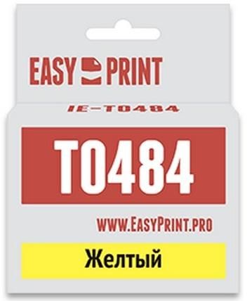 Картридж EasyPrint C13T0484 для Epson Stylus Photo R200/300/RX500/600 желтый IE-T0484