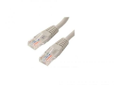 Патч-корд UTP 5е категории Telecom 0.5м литой серый NA102 6242755307278