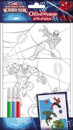 Наклейки объемные Disney Человек-паук 00553