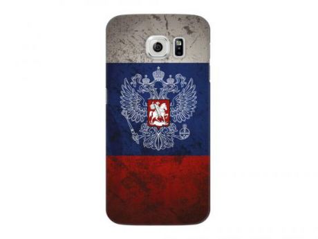 Чехол Deppa Art Case и защитная пленка для Samsung Galaxy S6, Патриот_Флаг,