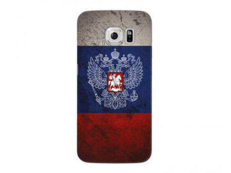 Чехол Deppa Art Case и защитная пленка для Samsung Galaxy S6 edge, Патриот_Флаг,