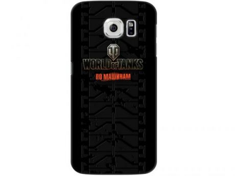 Чехол Deppa Art Case и защитная пленка для Samsung Galaxy S6, Танки_Протектор,