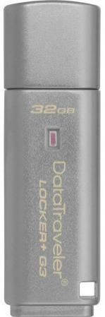 Флешка USB 32Gb Kingston DataTraveler LPG2 DTLPG3/32GB серебристый